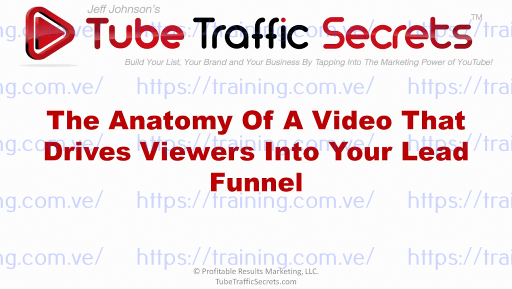 Tube Traffic Secrets 3 by Jeff Johnson 2 Tube Traffic Secrets 3 by Jeff Johnson Download