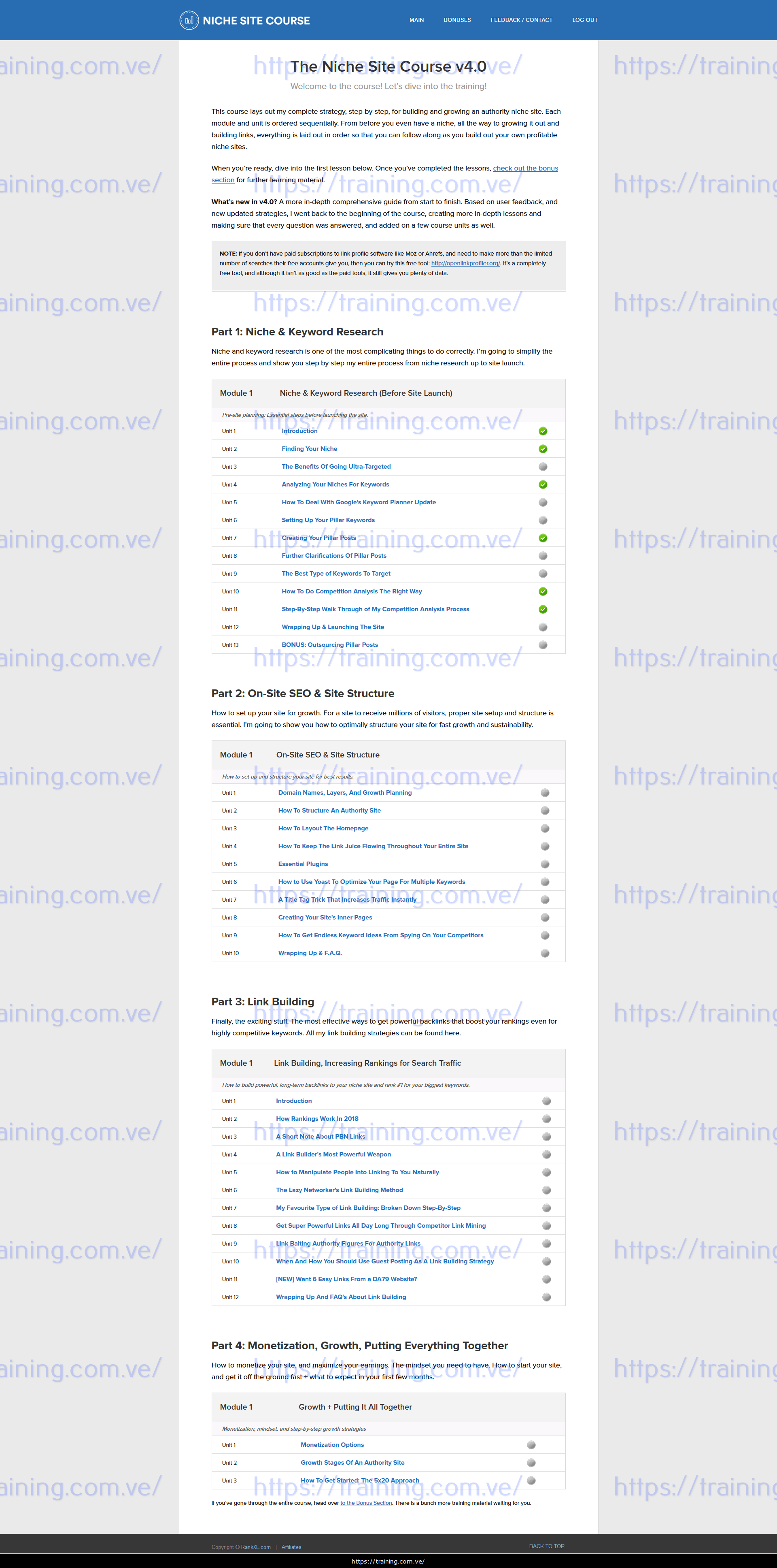 #724 - 'Main' - course_rankxl_com_main RankXL The Niche Site SEO Course v4.0 by Chris Lee Download