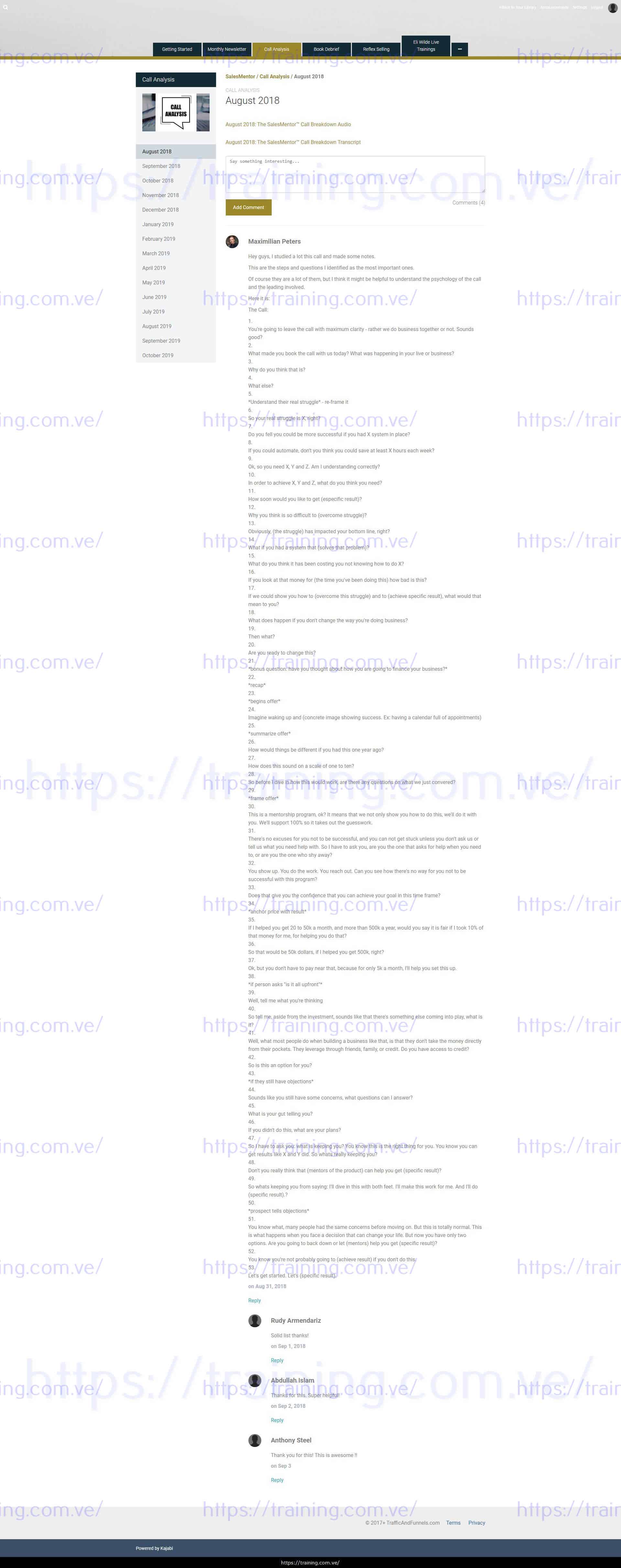 #12071 - 'Insider Access' SalesMentor SalesMentor by Traffic & Funnels Download