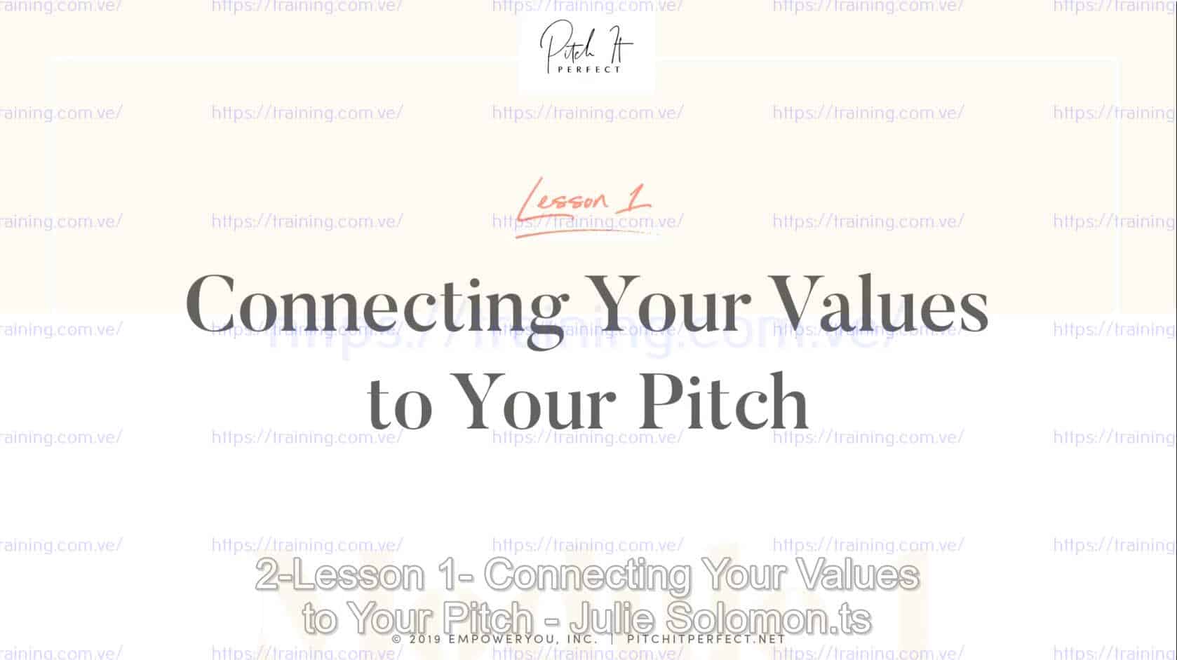 Pitch It Perfect by Julie Solomon Coupon