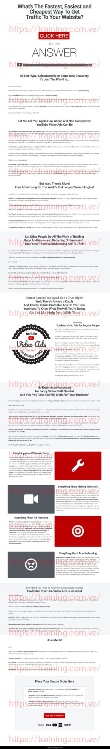 #045 - 'YouTube Video Ads For Regular People - Web Video University' - webvideouniversity_com YouTube Video Ads For Regular People by Dave Kaminski Buy