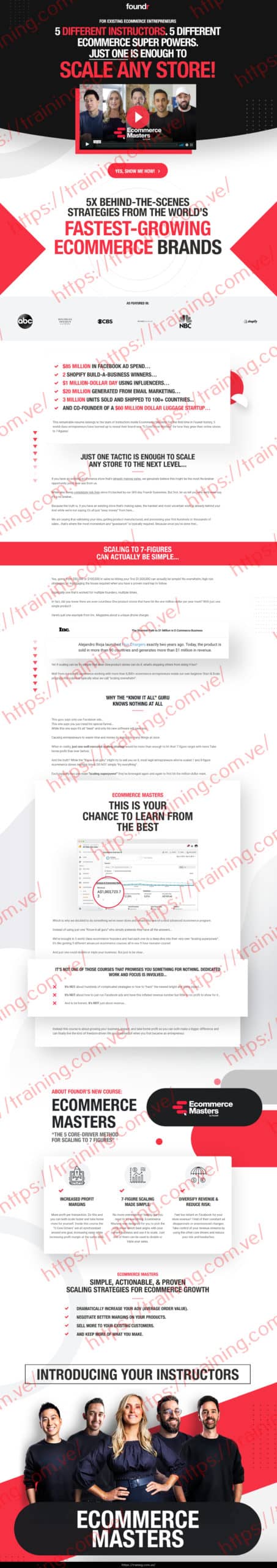 #008 - 'Special Launch Offer_ Ecommerce Masters I Foundr_com' Ecommerce Masters by Foundr sales page