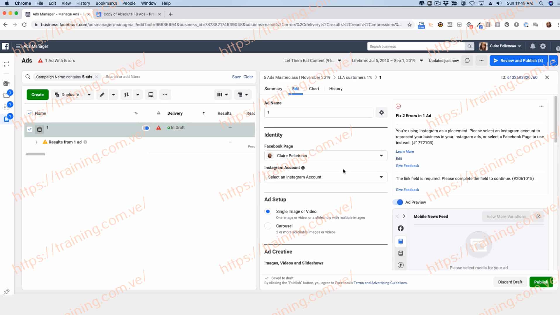 Absolute FB Ads by Claire Pelletreau 2020 Sale Absolute FB Ads by Claire Pelletreau 2020 Sale