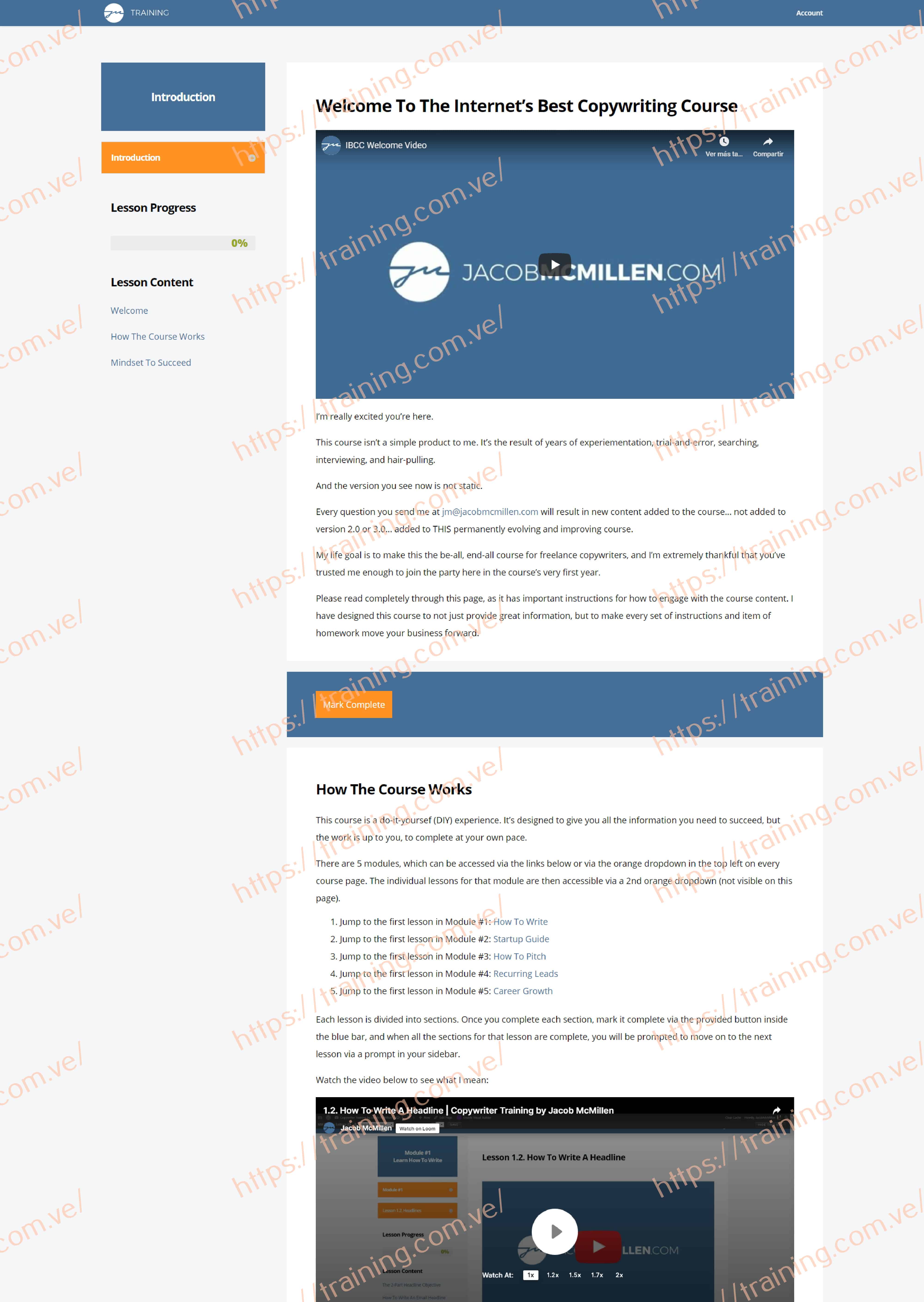 The Internet's Best Copywriting Course by Jacob McMillen Download The Internet's Best Copywriting Course by Jacob McMillen Download