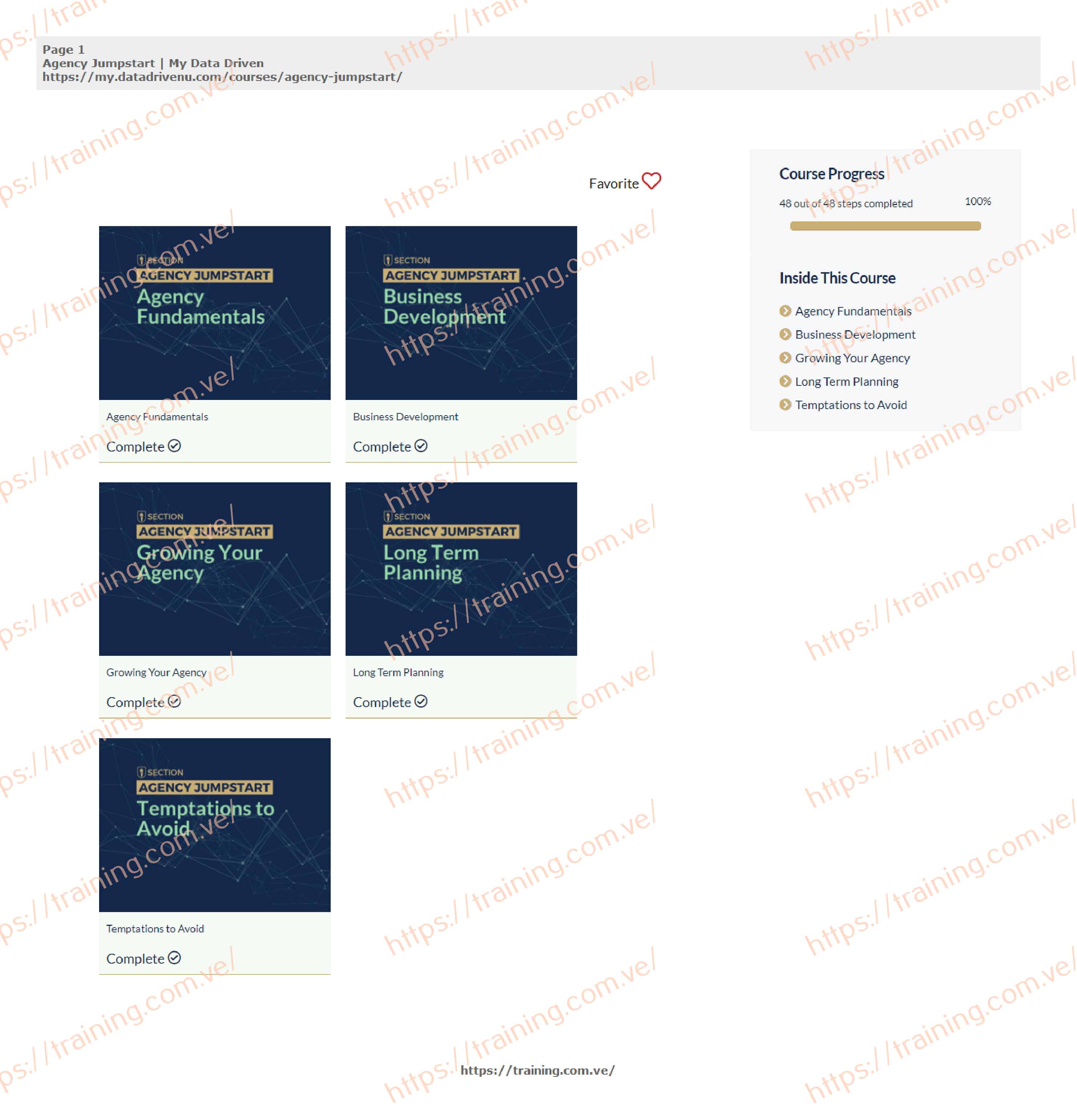 Agency Jumpstart by datadrivenu (Incldes Sales Jumpstart) Download Agency Jumpstart by datadrivenu (Incldes Sales Jumpstart) Download