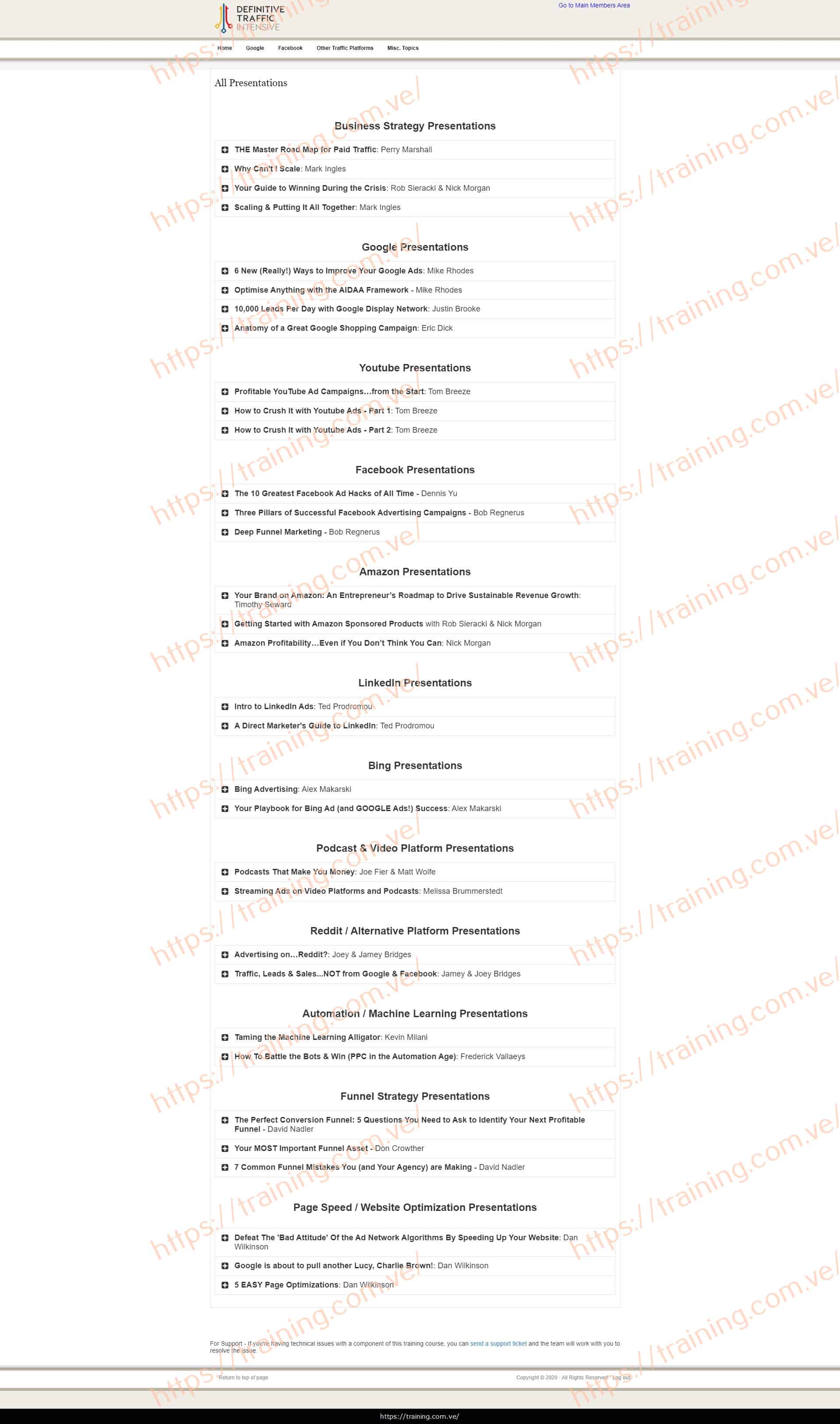 Definitive Traffic Intensive by Perry Marshall Download Definitive Traffic Intensive by Perry Marshall Download