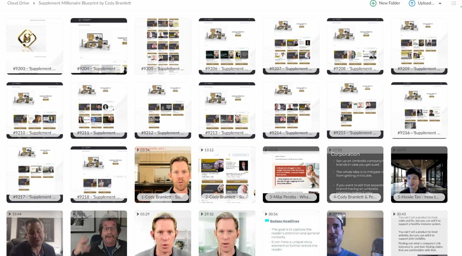 Supplement Millionaire Blueprint by Cody Bramlett torrent