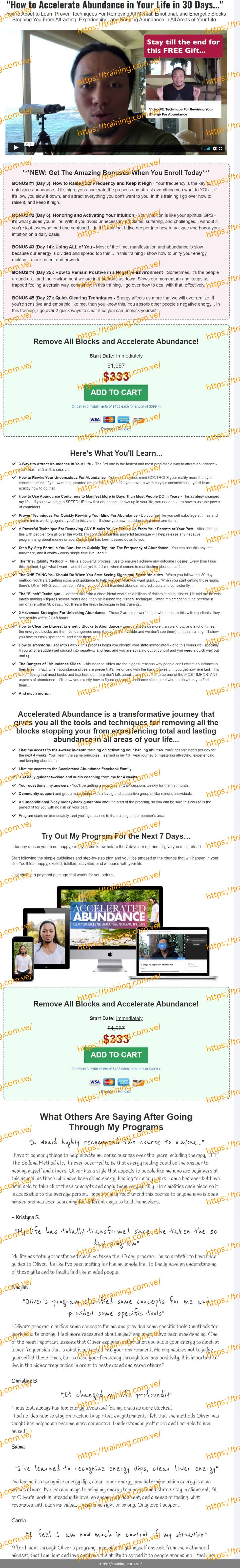 Accelerated Abundance by Oliver Niño Coupon Discount Free
