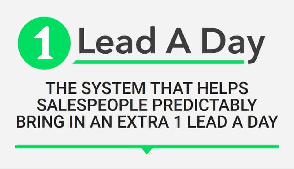 1 Lead A Day by Bryan Kreuzberger