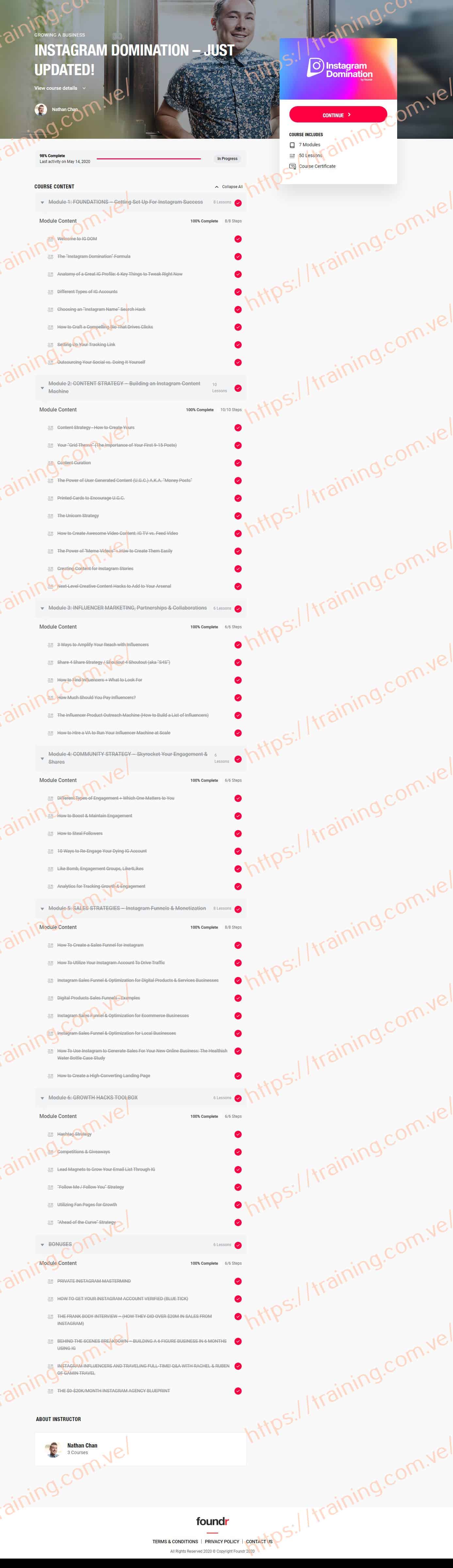 Instagram Domination 5 2020 by Nathan Chan Download Instagram Domination 5 2020 by Nathan Chan Download