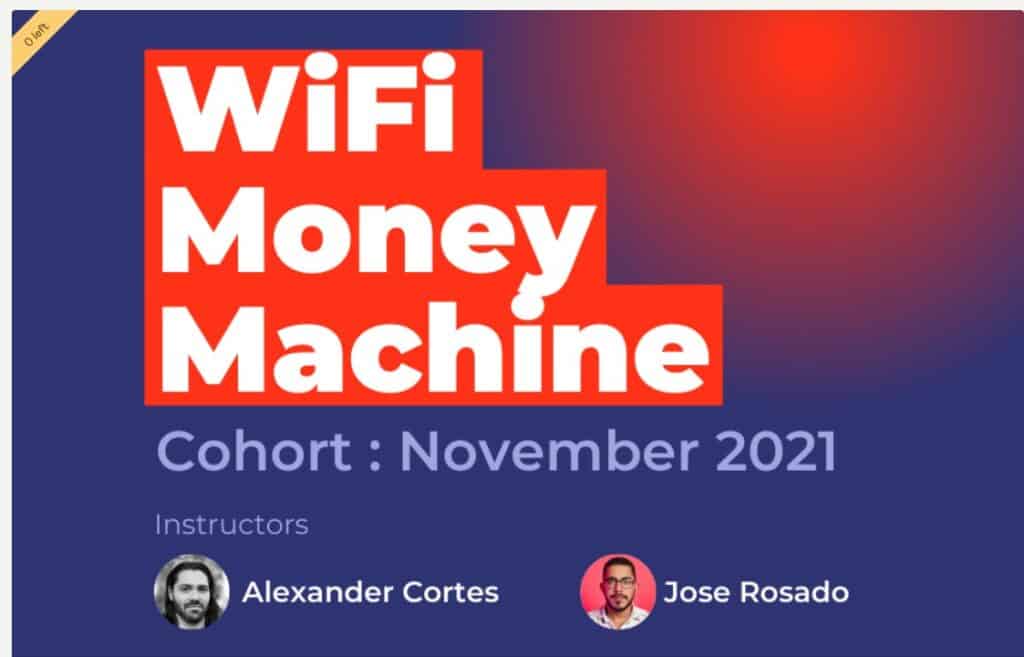 WiFi Money Machine by Alexander Cortes Jose Rosado