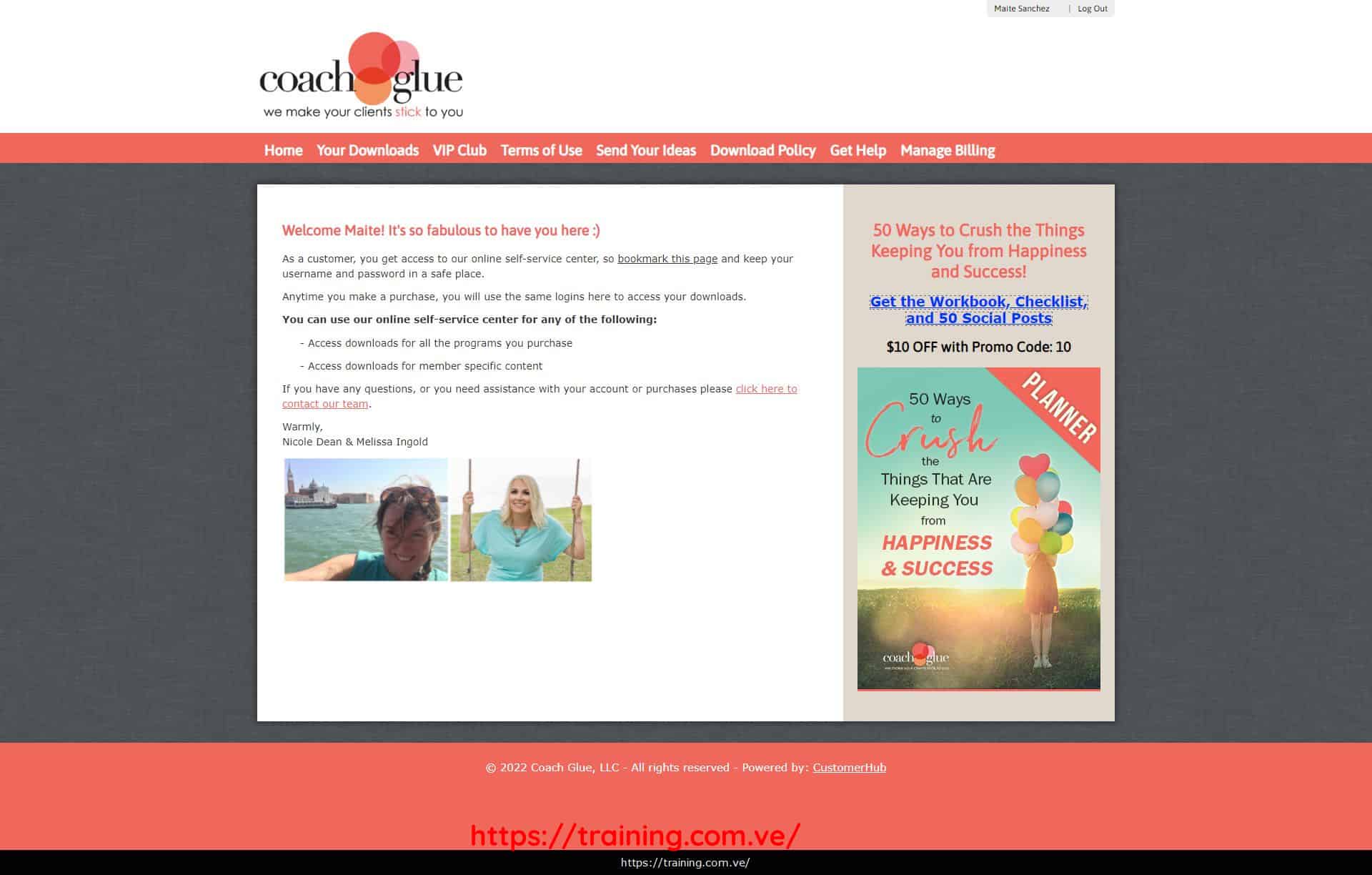 Coach Glue Vip Pass Download