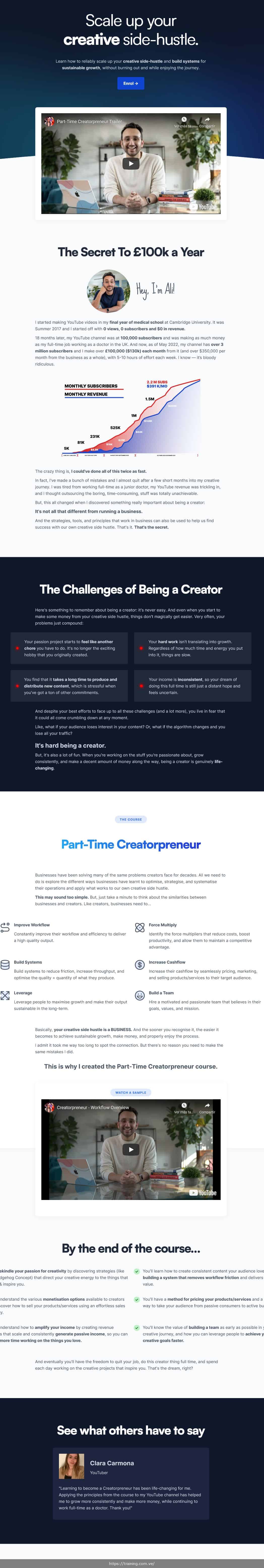 Part-Time Creatorpreneur by Ali Abdaal Coupon Discount Free