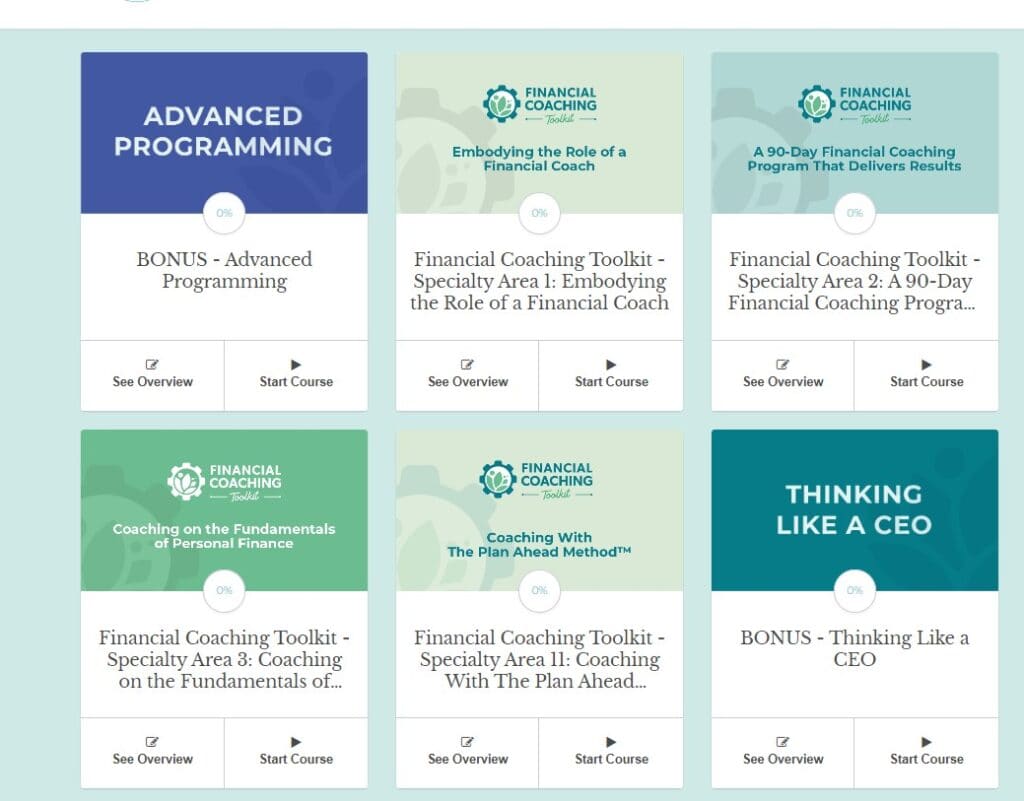 financial coach academy 2025 by kelsa dickey