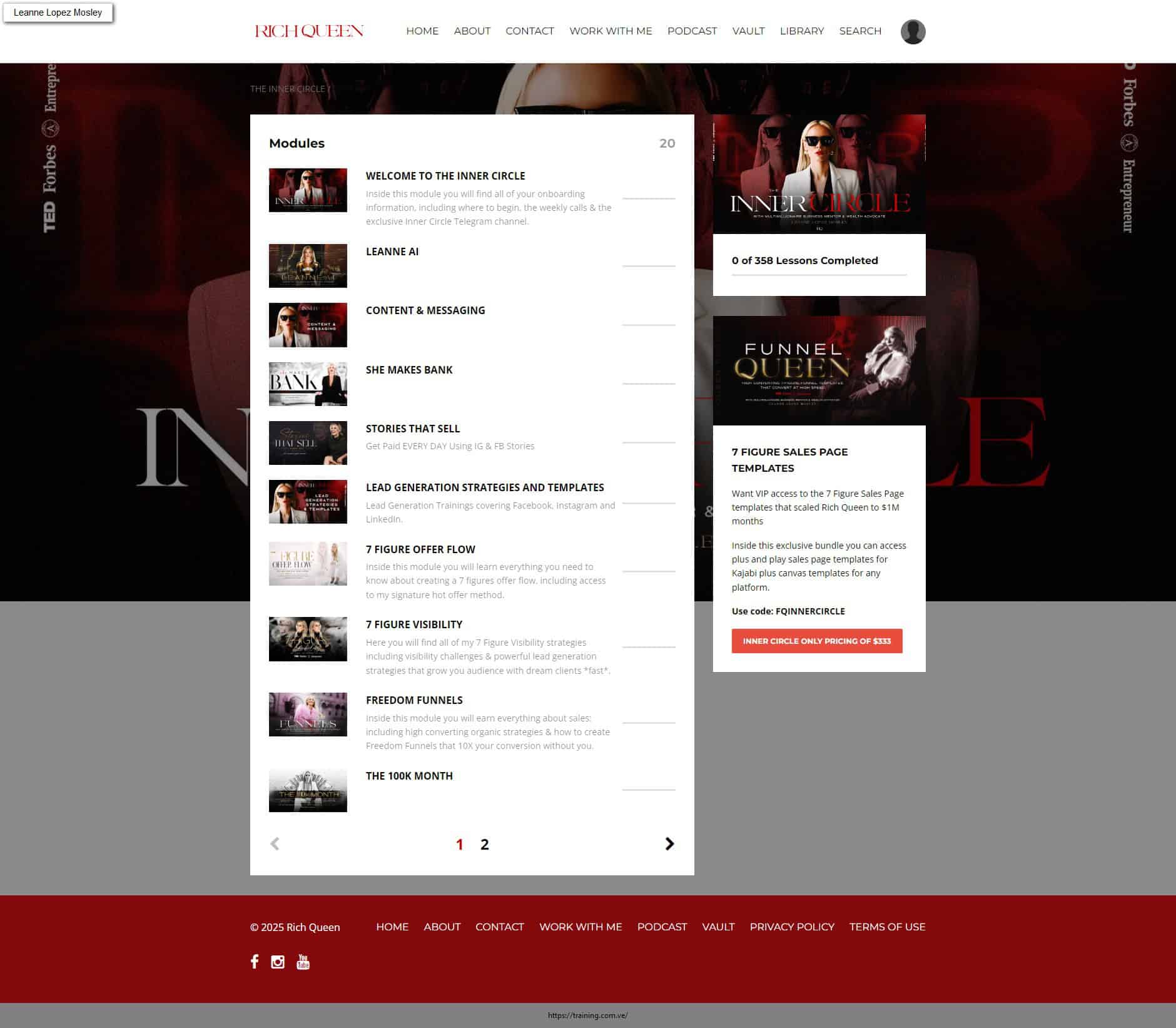the inner circle all courses by leanne lopez mosley download the inner circle all courses by leanne lopez mosley download