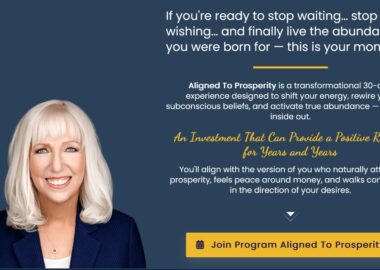 aligned to prosperity by peggy mccoll