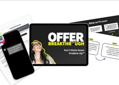 offer breakthrough workshop by katelyn bourgoin